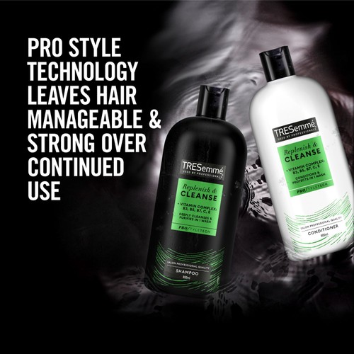 Tresemme Deep Cleansing Hair Shampoo 900ml thumbnail 3