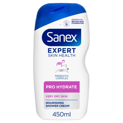 Sanex Expert Skin Health Pro Hydrate Shower Gel Body Wash