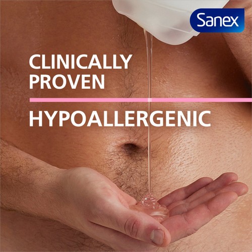 Sanex Zero% Hypoallergenic Sensitive Shower Gel Body Wash thumbnail 5