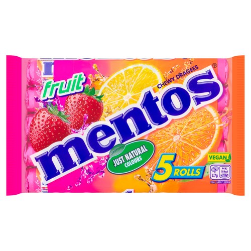 Mentos Fruit 5 Pack