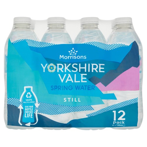 Morrisons Yorkshire Vale Water  12 x 50cl