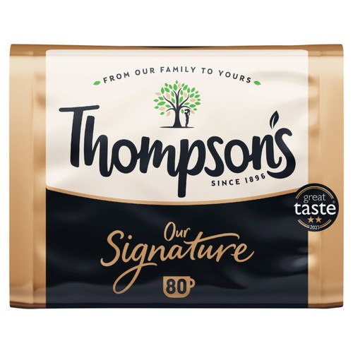 Thompsons Signature Blend 80 Tea Bags 