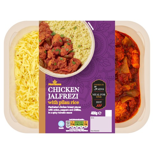 Morrisons Chicken Jalfrezi & Rice thumbnail 2