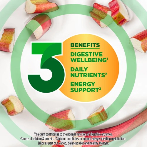 Activia Rhubarb Gut Health Fruit Yoghurt Multipack thumbnail 3