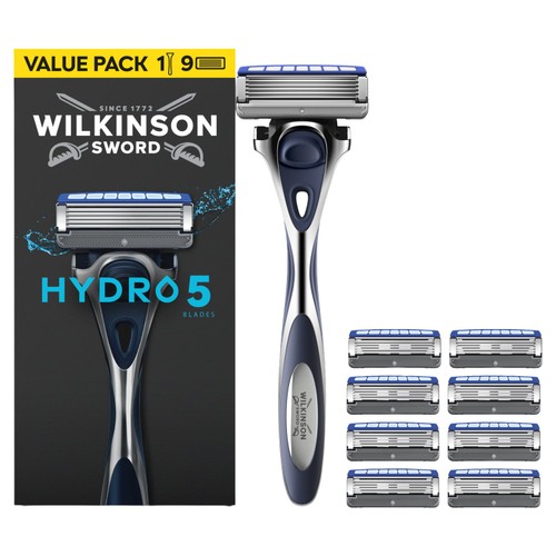 Wilkinson Sword Hydro 5 Skin Protection Razor + 9 Blades thumbnail 2