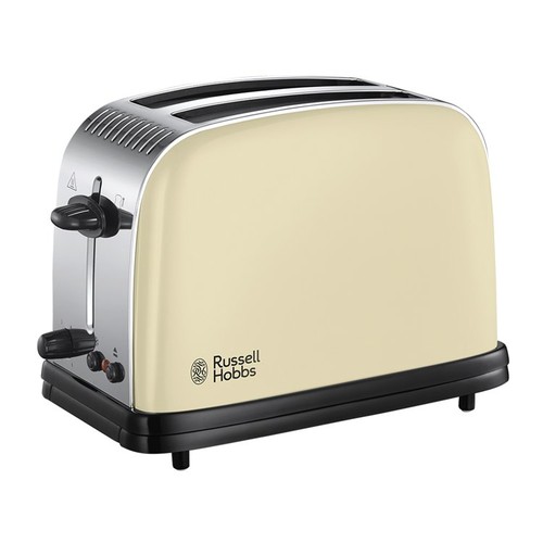 Russell Hobbs Stainless Steel 2 Slice Toaster Cream thumbnail 2