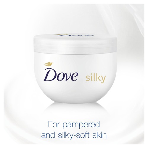 Dove Silky Nourishing Body Cream 300ml thumbnail 2