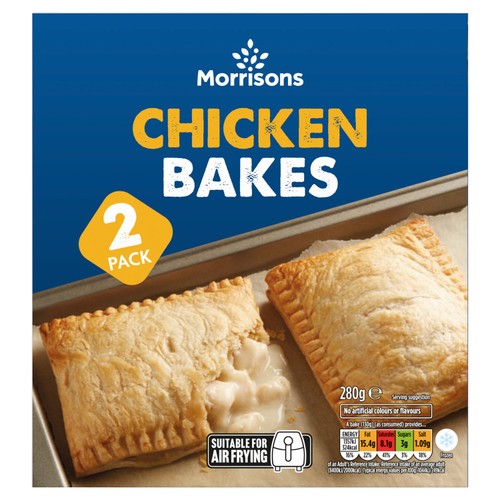 Morrisons 2 Chicken Bakes