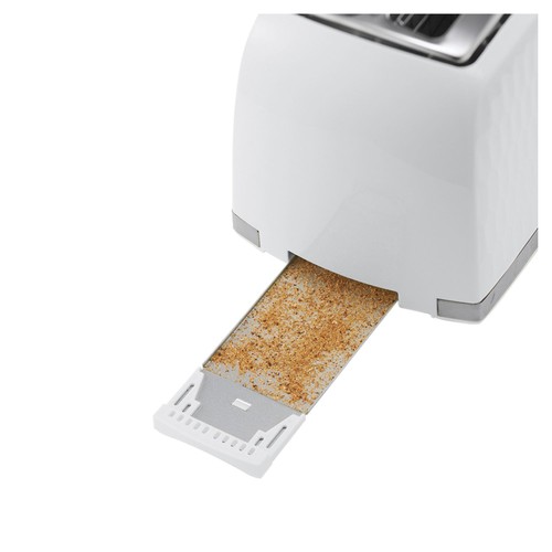 Russell Hobbs Honeycomb 2 Slice Toaster White 26060 thumbnail 4