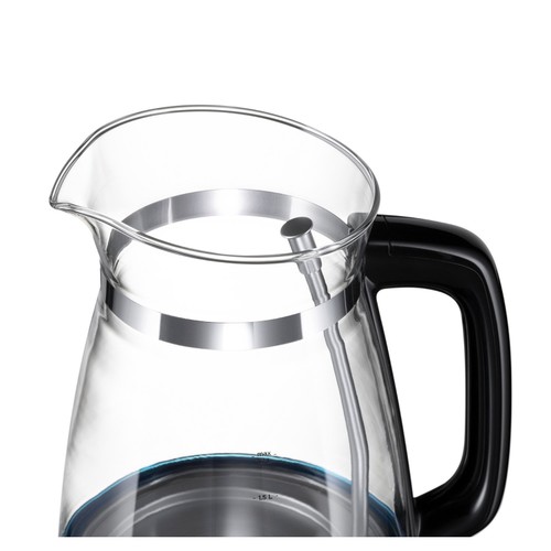 Russell Hobbs Cordless Electric Glass Kettle Black 26080 thumbnail 3