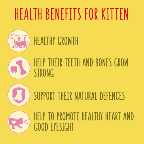 Go-Cat Kitten Chicken, Turkey and Milk Dry Cat Food   750g thumbnail 3
