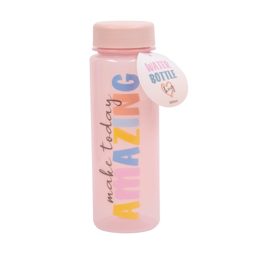 Positive Vibes Plastic Water Bottle