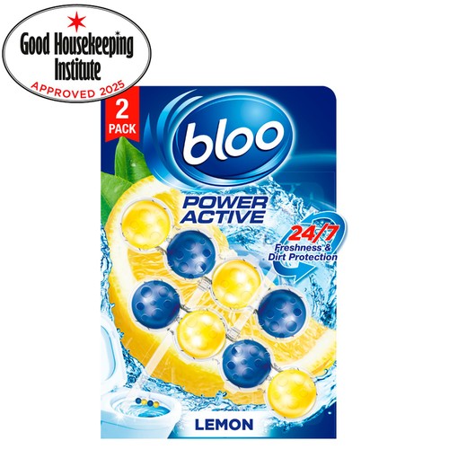 Bloo Power Active Rim Block Lemon  2 pack