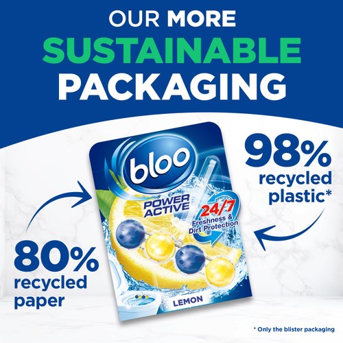 Bloo Power Active Rim Block Lemon  2 pack thumbnail 2