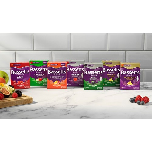 Bassetts Adult Multi Vitamins Raspberry & Pomegranate Flavour thumbnail 5