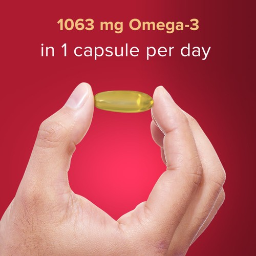 Seven Seas Omega-3 Fish Oil Max Strength with Vitamin D Capsules thumbnail 3