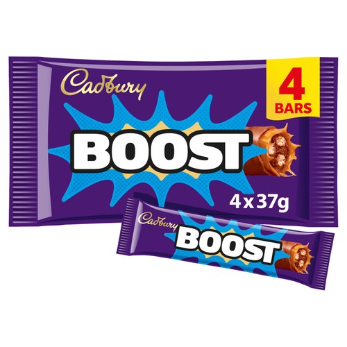 Cadbury Boost Chocolate Bar 4 Pack Multipack