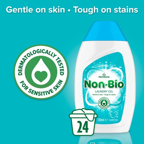 Morrisons Non Bio Laundry Gel 24 Washes thumbnail 2