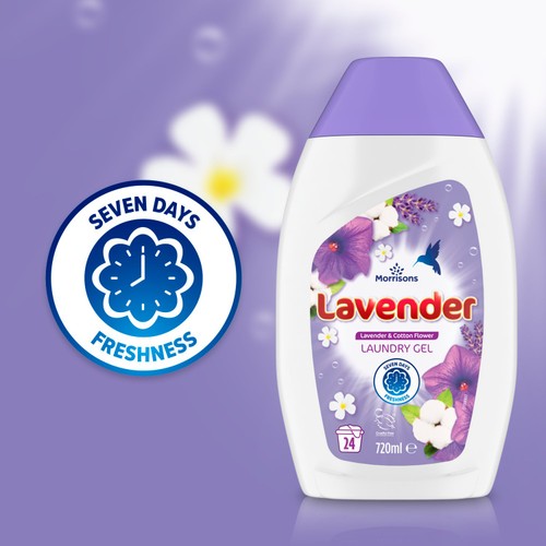 Morrisons Lavender Bio Laundry Gel 24 Washes thumbnail 2