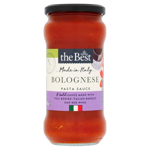 Morrisons The Best Bolognese Pasta Sauce   350g