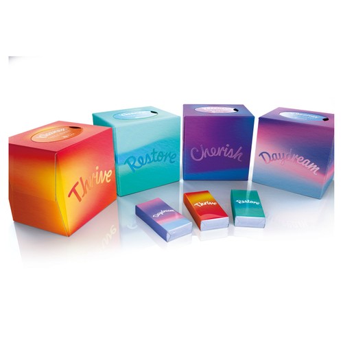 Kleenex Collection Cube Tissues 48 Sheets thumbnail 5