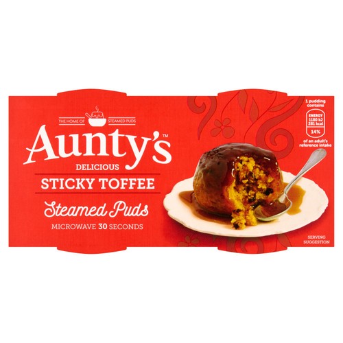Aunty's Sticky Toffee Steamed Puddings