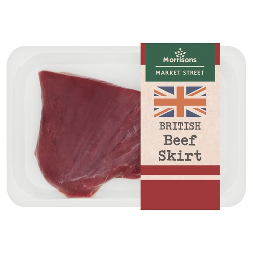 Morrisons British Beef Skirt 350g 
