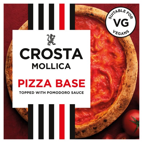 Crosta & Mollica Ready To Top Pizza Base With Tomato Sauce