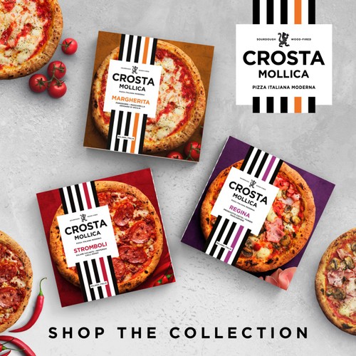 Crosta & Mollica Ready To Top Pizza Base With Tomato Sauce thumbnail 5