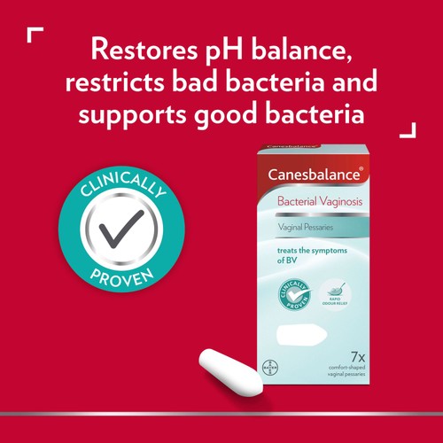 Canesbalance Bacterial Vaginosis Vaginal Pessaries thumbnail 7