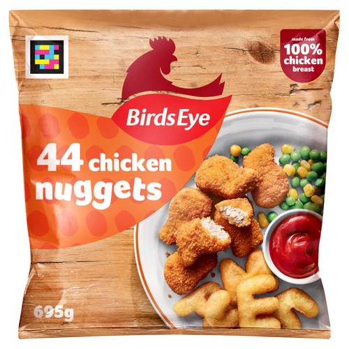 Birds Eye 44 Breaded Chicken Nuggets 695g