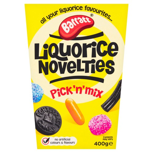 Barratt Liquorice Novelties Pick N Mix Sweets Carton