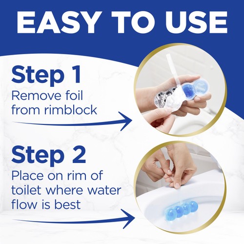 Bloo Brilliant Gel Arctic Ocean Toilet Rim Block thumbnail 4