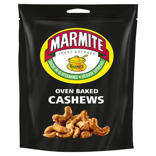 Marmite Oven Baked Cashew Nuts Sharing Bag Snack 90g