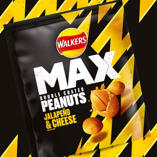 Walkers Max Jalapeno & Cheese Sharing Double Coated Peanuts  thumbnail 2