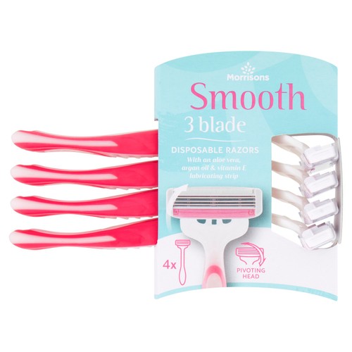 Morrisons Triple Blade Disposable Razors