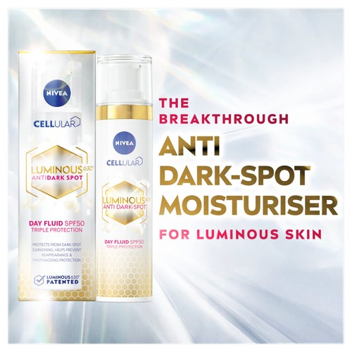 NIVEA Cellular Luminous 630 Anti Dark Spot Day Cream Moisturiser SPF50  thumbnail 5