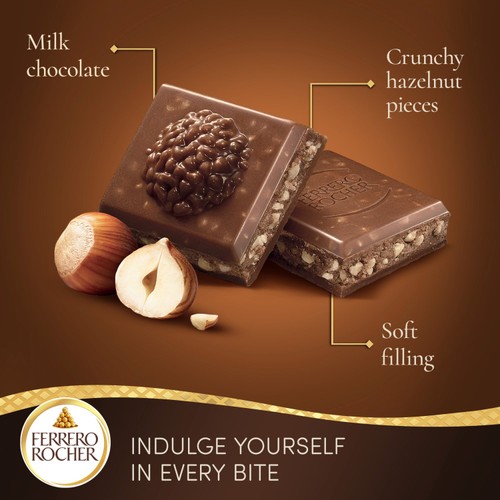 Ferrero Rocher Milk Chocolate & Hazelnut Bar thumbnail 2