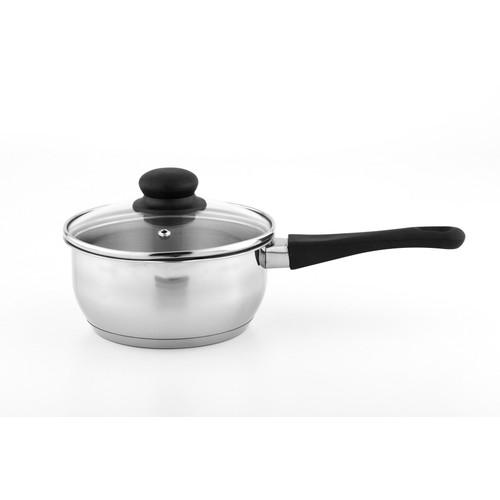 Nutmeg Home Stainless Steel Saucepan 16cm thumbnail 2