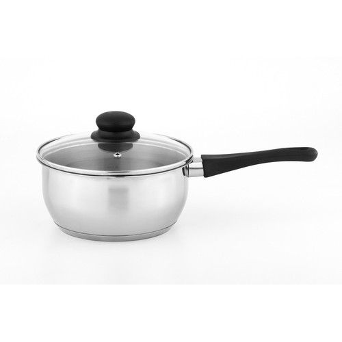 Nutmeg Home Stainless Steel Saucepan 18cm thumbnail 2