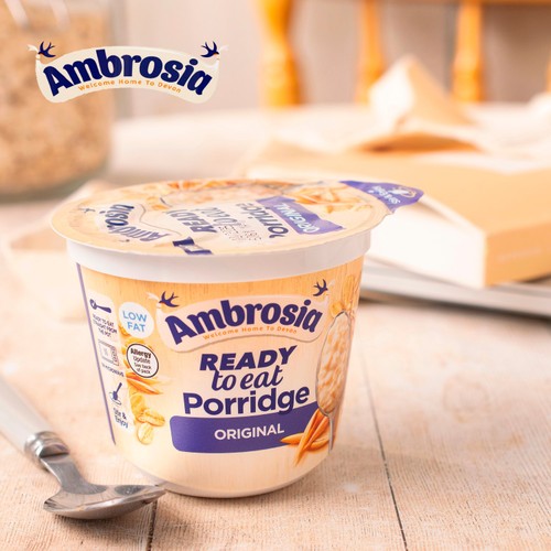 Ambrosia Ready to Eat Porridge Oat Cereal Pot Original   210g thumbnail 7