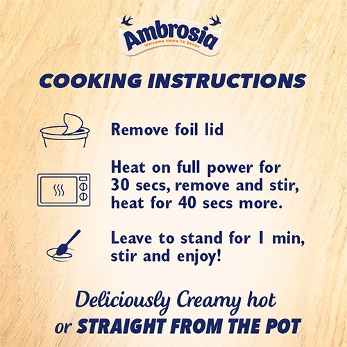 Ambrosia Ready to Eat Porridge Oat Cereal Pot Raspberry Layer   210g thumbnail 2