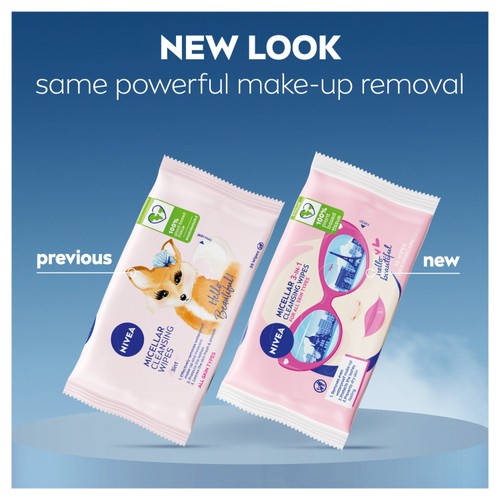 NIVEA Micellar Biodegradable Cleansing Face Wipes  thumbnail 3