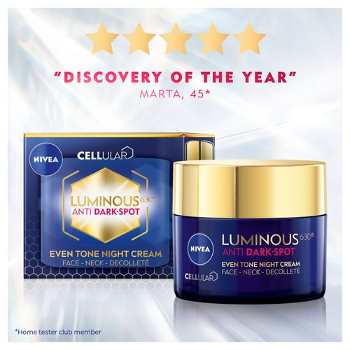 NIVEA Cellular Luminous 630 Anti Dark Spot Night Cream  thumbnail 5