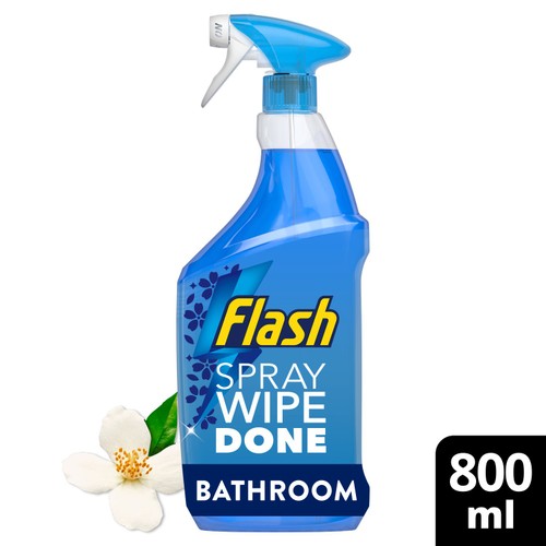 Flash Bathroom Spray Wipe Done Antibacterial