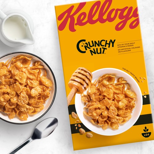 Kellogg's Crunchy Nut Breakfast Cereal 720g thumbnail 2