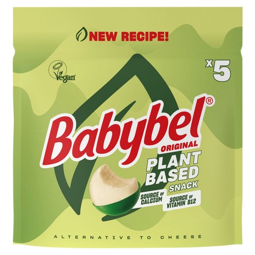 Babybel Plant-Based Vegan Snacks 5 x 20g