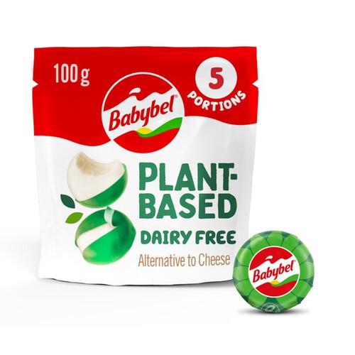 Babybel Plant Based Alternative To Cheese 5x20g