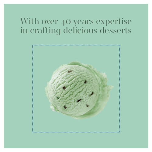 Carte D'Or Refreshing Mint Choc Chip Ice Cream Tub 900ml thumbnail 2