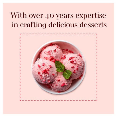 Carte D'Or Delightful Strawberry Ice Cream Tub 900ml thumbnail 4